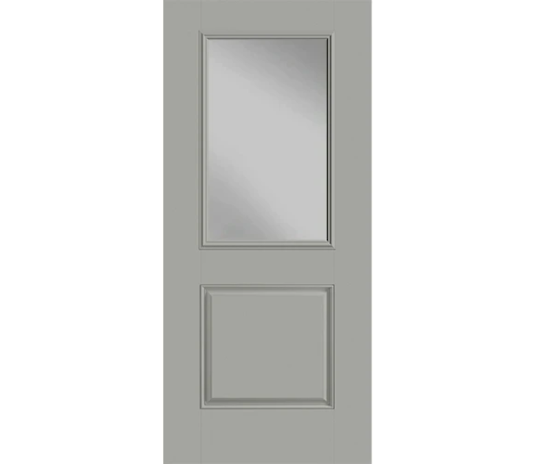 Tacoma Half Light 1 Panel Fiberglass Entry Door