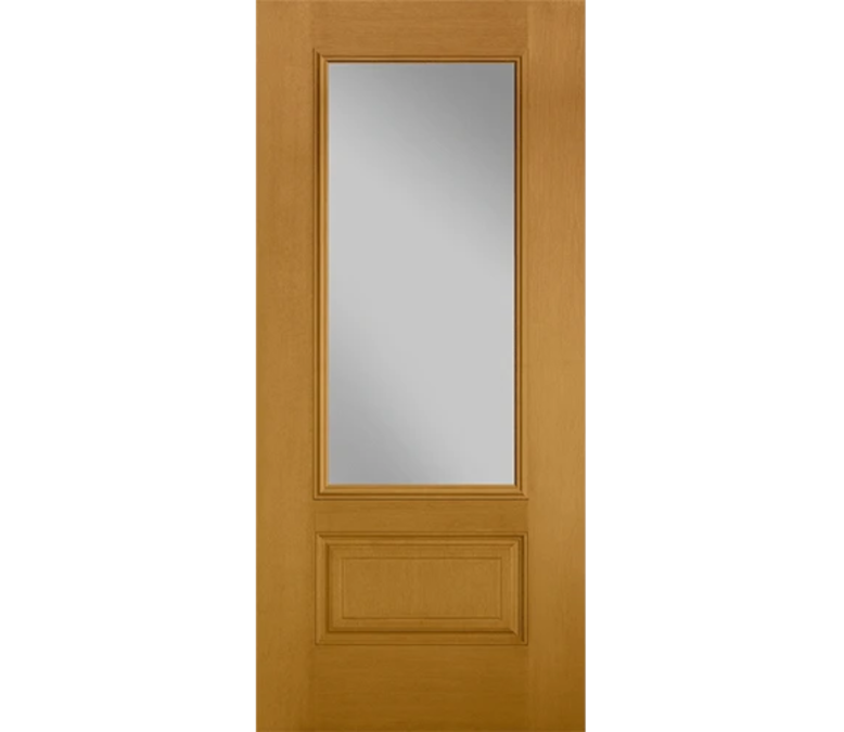 Tacoma Three Quaters light Fiberglass Entry Door